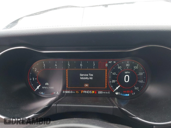 2019 Ford Mustang GT Premium с VIN 1FATP8FF1K5171791, выставлен на аукционе IAAI как лот 42043130 с пробегом 51 930 миль миль и . История ставок и продаж доступна на DreamBid. Изображение 7.