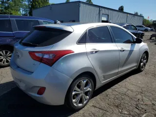 2013 Hyundai Elantra with VIN KMHD35LE1DU027778, listed as a Copart auction lot 62960035 with 215,537 mi miles and Clean title. Bid and sale history available at DreamBid. Image 3.