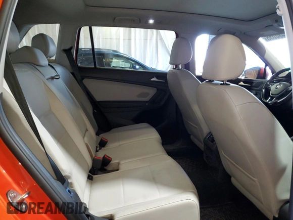 2018 Volkswagen Tiguan SEL with VIN 3VV2B7AXXJM220365, listed as a Copart auction lot 60486055 with 92,006 mi miles and Salvage title. Bid and sale history available at DreamBid. Image 11.