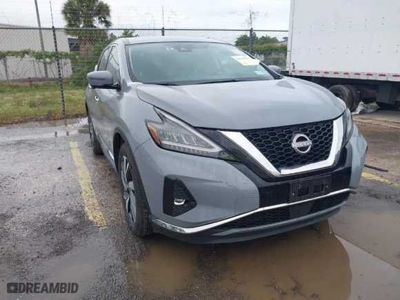 2023 Nissan Murano SL with VIN 5N1AZ2CS7PC131109, listed as a IAAI auction lot 41990707 with 44,534 mi miles. Bid and sale history available at carsss.com. Image 1.