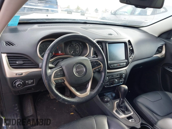 2014 Jeep Cherokee Limited with VIN 1C4PJMDS3EW211129, listed as a IAAI auction lot 41877310 with 91,791 mi miles and . Bid and sale history available at DreamBid. Image 21.