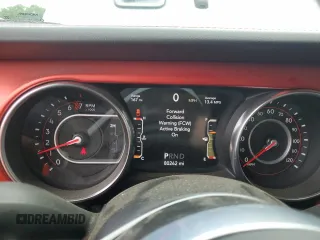 2020 Jeep Gladiator Rubicon z VIN 1C6JJTBG7LL102712, wystawiony jako Copart lot #60887965 z przebiegiem 80 262 mil mil oraz Szkoda całkowita • Salvage title. Historia ofert i sprzedaży dostępna na DreamBid. Obrazek 9.
