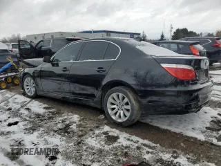 2008 BMW 5 Series 528i with VIN WBANU53508CT01874, listed as a Copart auction lot 46541895 with Not Provided miles and Salvage Title. Bid and sale history available at carsss.com. Image 2.