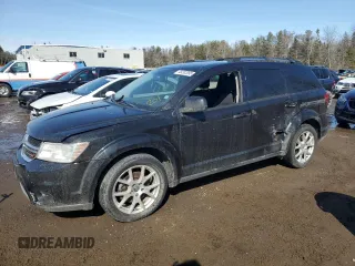 2013 Dodge Journey Crew with VIN 3C4PDCCG8DT701083, listed as a Copart auction lot 48292095 with 129,494 mi miles and Clean title. Bid and sale history available at DreamBid. Image 1.