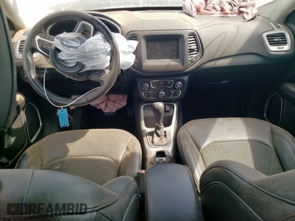 2019 Jeep Compass Altitude with VIN 3C4NJCBB5KT655117, listed as a Copart auction lot 58210845 with Not provided miles and Salvage title. Bid and sale history available at DreamBid. Image 8.