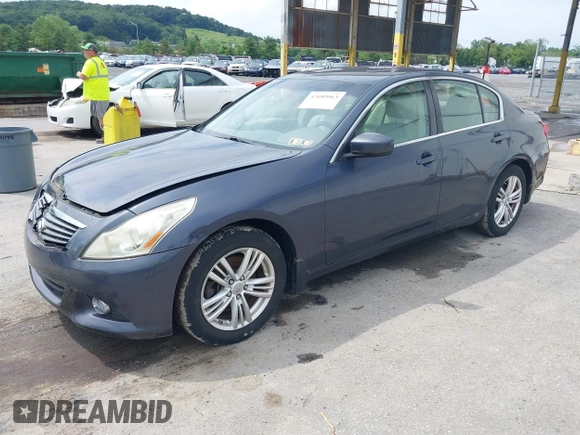 2011 Infiniti G25 with VIN JN1DV6AP1BM600039, listed as a IAAI auction lot 42689063 with 101,797 mi miles and . Bid and sale history available at DreamBid. Image 2.