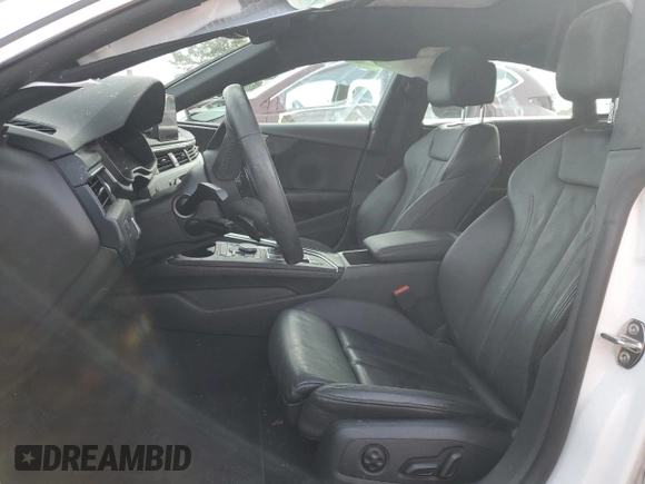 2018 Audi A5 Sportback Premium with VIN WAUDNCF52JA039673, listed as a Copart auction lot 45056245 with 0 mi miles and Clean Title. Bid and sale history available at carsss.com. Image 7.