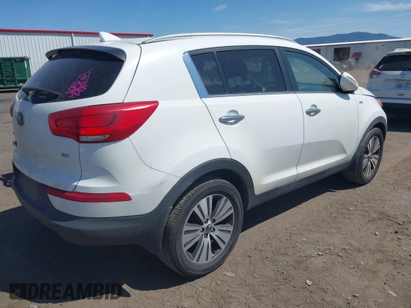 2014 Kia Sportage EX with VIN KNDPCCACXE7618991, listed as a IAAI auction lot 42413938 with 204,494 mi miles and . Bid and sale history available at DreamBid. Image 4.