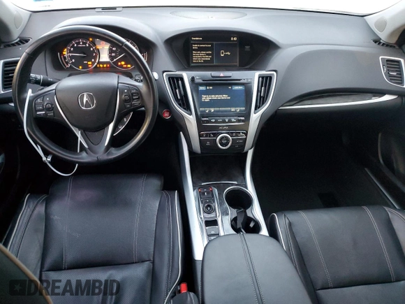 2020 Acura TLX w/Technology Pkg with VIN 19UUB2F4XLA004493, listed as a Copart auction lot 87102564 with 34,037 mi miles and Salvage Title. Bid and sale history available at carsss.com. Image 8.
