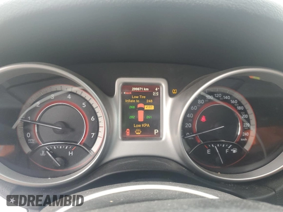 2015 Dodge Journey American Value with VIN 3C4PDCAB3FT520452, listed as a Copart auction lot 52591255 with 299,871 mi miles and Clean Title. Bid and sale history available at DreamBid. Image 9.