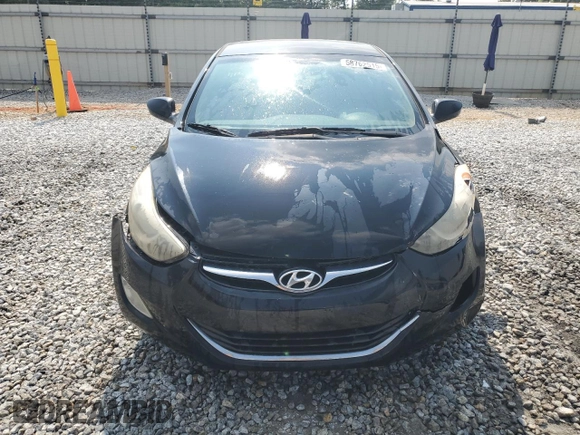 2013 Hyundai Elantra GLS with VIN KMHDH4AE1DU841024, listed as a Copart auction lot 58762515 with 166,470 mi miles and Salvage title. Bid and sale history available at DreamBid. Image 5.