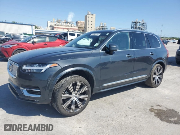 2022 Volvo XC90 Inscription with VIN YV4A22PL0N1864281, listed as a Copart auction lot 52307565 with 57,166 mi miles and Salvage Title. Bid and sale history available at DreamBid. Image 1.