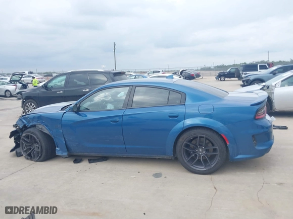 2020 Dodge Charger Scat Pack with VIN 2C3CDXGJ5LH185742, listed as a IAAI auction lot 40755140 with 1 mi miles. Bid and sale history available at carsss.com. Image 14.