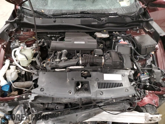 2019 Honda CR-V EX-L with VIN 2HKRW2H8XKH655168, listed as a Copart auction lot 50796155 with 0 mi miles and Salvage Title. Bid and sale history available at carsss.com. Image 12.