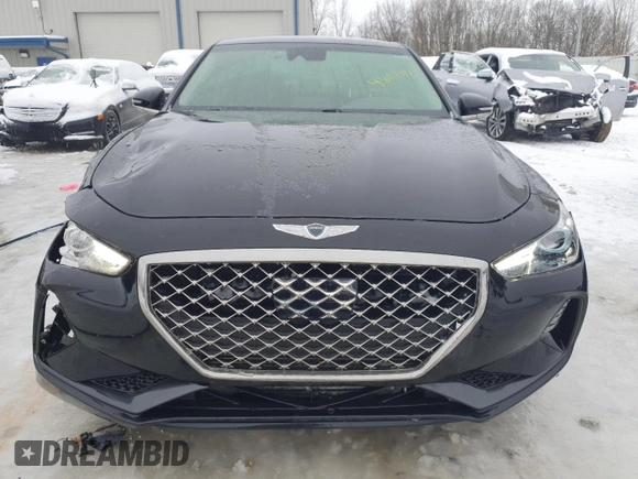 2019 Genesis G70 Advanced with VIN KMTG54LE4KU031988, listed as a Copart auction lot 41607395 with 59,321 mi miles and Non repairable. Bid and sale history available at DreamBid. Image 5.