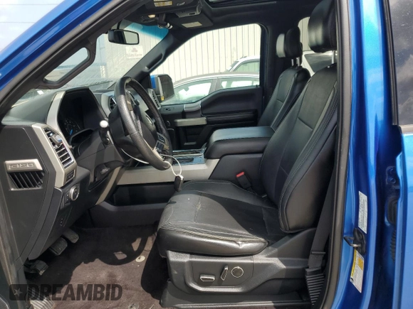 2015 Ford F-150 XL with VIN 1FTEW1CG8FFD02631, listed as a Copart auction lot 60219845 with 131,759 mi miles and Salvage title. Bid and sale history available at DreamBid. Image 7.