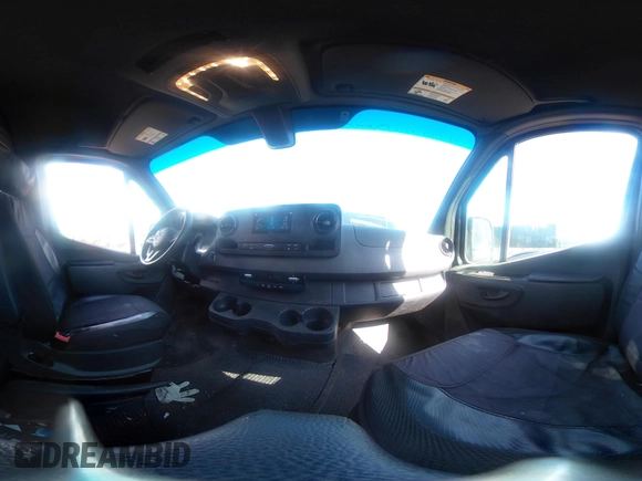 2022 Mercedes-Benz Sprinter Cargo with VIN W1Y4ECHYXNT112143, listed as a IAAI auction lot 41844852 with 46,727 mi miles. Bid and sale history available at carsss.com. Image 21.
