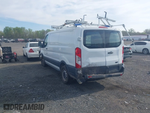 2018 Ford Transit with VIN 1FTYE1YM1JKB29601, listed as a IAAI auction lot 42085587 with 146,846 mi miles and . Bid and sale history available at DreamBid. Image 3.