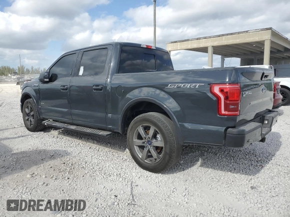 2017 Ford F-150 XL with VIN 1FTEW1CP7HKD79484, listed as a Copart auction lot 54846205 with 157,605 mi miles and Clean Title. Bid and sale history available at carsss.com. Image 2.