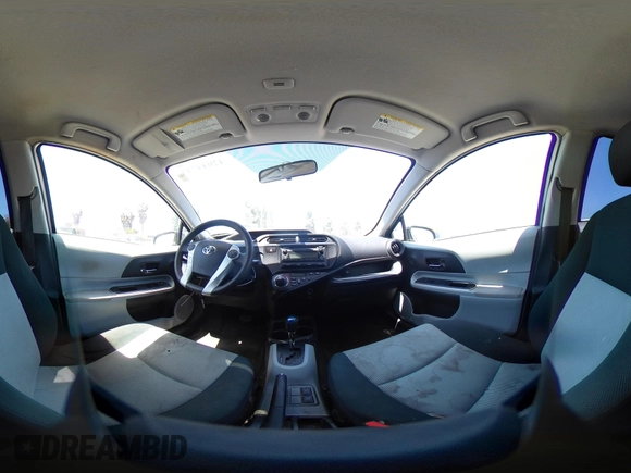 2014 Toyota Prius One with VIN JTDKDTB38E1061202, listed as a IAAI auction lot 42044747 with 133,409 mi miles and . Bid and sale history available at DreamBid. Image 18.