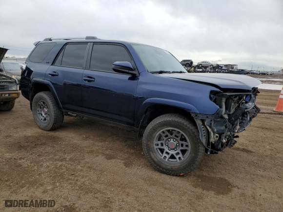 2020 Toyota 4Runner SR5 with VIN JTEBU5JR2L5765396, listed as a Copart auction lot 51522765 with 88,161 mi miles and Salvage Title. Bid and sale history available at carsss.com. Image 4.