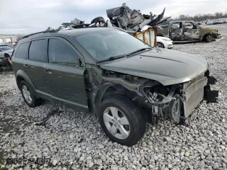 2016 Dodge Journey SE with VIN 3C4PDCAB9GT187126, listed as a Copart auction lot 46123345 with 123,036 mi miles and Salvage Title. Bid and sale history available at carsss.com. Image 4.