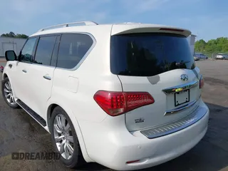 2012 Infiniti QX56 7-passenger z VIN JN8AZ2NE7C9023063, wystawiony jako IAAI lot #42145130 z przebiegiem 149 172 mil mil oraz . Historia ofert i sprzedaży dostępna na DreamBid. Obrazek 3.