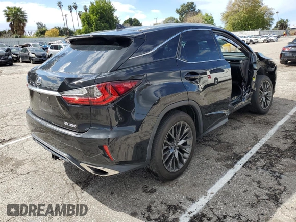 2017 Lexus RX with VIN 2T2BZMCAXHC118810, listed as a Copart auction lot 43103803 with 62,227 mi miles. Bid and sale history available at carsss.com. Image 3.