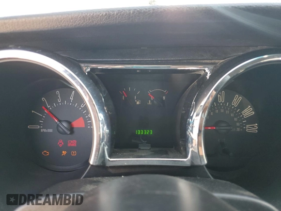 2009 Ford Mustang with VIN 1ZVHT80NX95120275, listed as a Copart auction lot 60757765 with 133,323 mi miles and Salvage title. Bid and sale history available at DreamBid. Image 9.