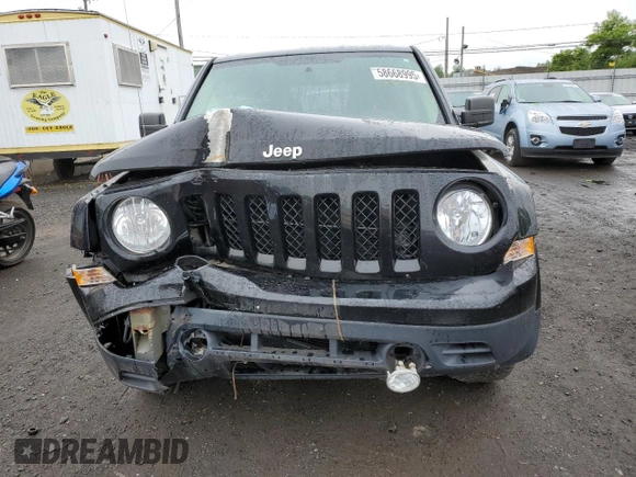 2016 Jeep Patriot High Altitude with VIN 1C4NJRFB1GD523644, listed as a Copart auction lot 58668995 with 77,179 mi miles and Salvage title. Bid and sale history available at DreamBid. Image 5.