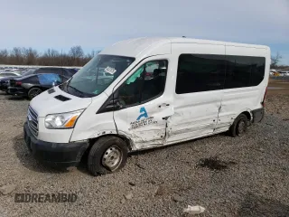 2019 Ford Transit Passenger XL with VIN 1FBAX2CG2KKA94222, listed as a Copart auction lot 45321075 with Not Provided miles and Salvage Title. Bid and sale history available at carsss.com. Image 1.