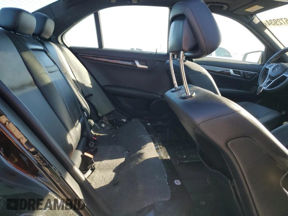 2013 Mercedes-Benz C 350 Sport with VIN WDDGF5HB0DR258283, listed as a Copart auction lot 81672934 with 36,044 mi miles and Salvage Title. Bid and sale history available at DreamBid. Image 11.