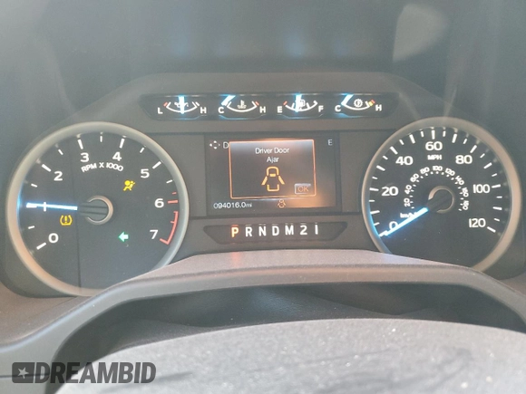 2015 Ford F-150 XL with VIN 1FTEX1CF9FFC52133, listed as a Copart auction lot 50219195 with 94,016 mi miles and Salvage Title. Bid and sale history available at carsss.com. Image 9.