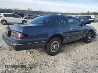 1987 Ford Thunderbird with VIN 1FABP6034HH188123, listed as a Copart auction lot 45752805 with 0 mi miles and Salvage Title. Bid and sale history available at carsss.com. Image 3.