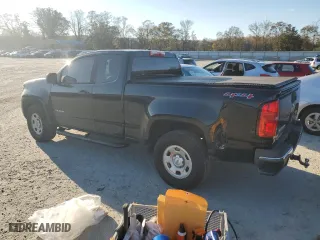 2018 Chevrolet Colorado 4WD Work Truck with VIN 1GCHTBEA6J1204689, listed as a Copart auction lot 81778444 with 0 mi miles and Salvage Title. Bid and sale history available at carsss.com. Image 2.