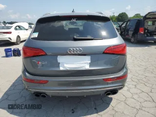 2014 Audi SQ5 Prestige with VIN WA1VGAFPXEA097666, listed as a Copart auction lot 62520445 with 89,596 mi miles and Salvage title. Bid and sale history available at DreamBid. Image 6.