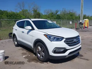 2018 Hyundai Santa Fe Sport 2.4L with VIN 5XYZU3LBXJG522477, listed as a IAAI auction lot 41981849 with 64,964 mi miles. Bid and sale history available at carsss.com. Image 1.