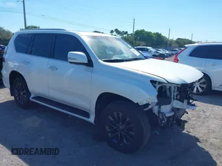 2023 Lexus GX with VIN JTJAM7BX9P5376430, listed as a IAAI auction lot 41698397 with 5,153 mi miles. Bid and sale history available at carsss.com. Image 1.