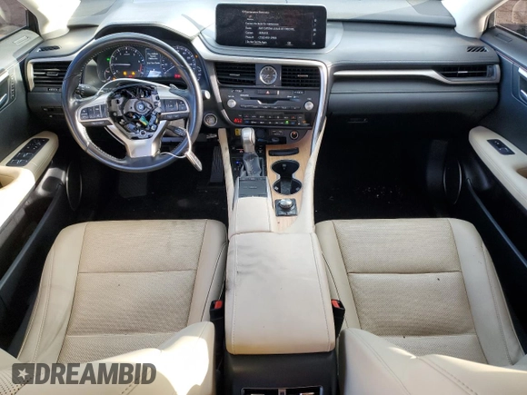 2021 Lexus RX with VIN JTJHZKFA4M2029125, listed as a Copart auction lot 78623524 with 83,535 mi miles and Salvage Title. Bid and sale history available at carsss.com. Image 8.