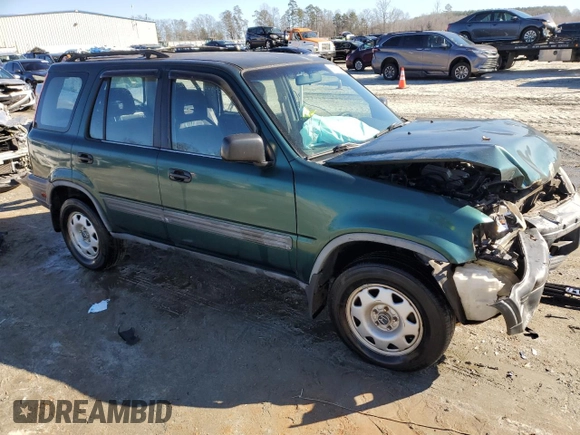 1999 Honda CR-V LX with VIN JHLRD184XXC083344, listed as a Copart auction lot 86395264 with 165,141 mi miles and Salvage Title. Bid and sale history available at carsss.com. Image 4.