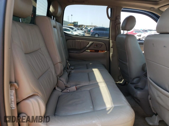 2005 Toyota Tundra Limited z VIN 5TBDT48115S473075, wystawiony jako Copart lot #62755424 z przebiegiem Nie podano mil oraz Szkoda całkowita • Salvage title. Historia ofert i sprzedaży dostępna na DreamBid. Obrazek 10.