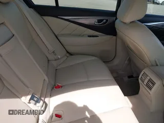 2015 Infiniti Q50 Premium with VIN JN1BV7AR0FM421592, listed as a IAAI auction lot 42070055 with 161,038 mi miles. Bid and sale history available at carsss.com. Image 8.