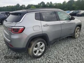 2018 Jeep Compass Latitude with VIN 3C4NJDBBXJT253193, listed as a Copart auction lot 61025465 with 80,850 mi miles and Salvage title. Bid and sale history available at DreamBid. Image 3.