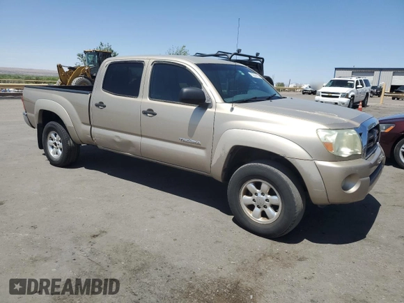 2005 Toyota Tacoma PreRunner with VIN 5TEKU72N45Z027207, listed as a Copart auction lot 53044435 with 166,084 mi miles and Clean Title. Bid and sale history available at carsss.com. Image 4.