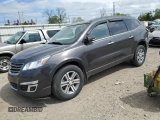 2015 Chevrolet Traverse LT z VIN 1GNKVHKD6FJ235912, wystawiony jako Copart lot #56723005 z przebiegiem Nie podano mil oraz Czysty tytuł • Clean title. Historia ofert i sprzedaży dostępna na DreamBid. Obrazek 1.