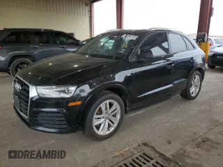 2018 Audi Q3 Premium with VIN WA1BCCFS8JR007554, listed as a Copart auction lot 50828605 with 66,195 mi miles and Clean Title. Bid and sale history available at carsss.com. Image 1.