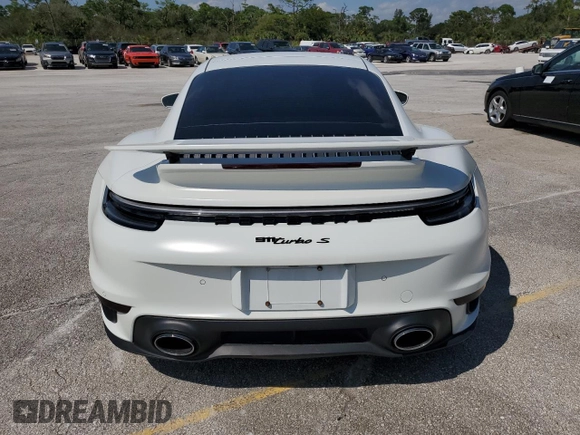 2021 Porsche 911 Turbo S with VIN WP0AD2A97MS257233, listed as a Copart auction lot 74918134 with Not Provided miles and Non Repairable. Bid and sale history available at DreamBid. Image 6.