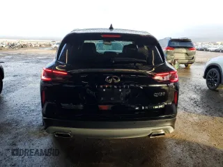 2022 Infiniti QX50 LUXE with VIN 3PCAJ5BA7NF120567, listed as a Copart auction lot 86774864 with 41,106 mi miles and Salvage Title. Bid and sale history available at carsss.com. Image 6.