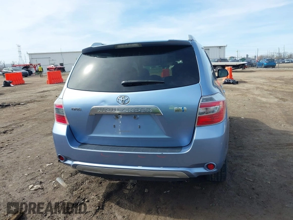 2008 Toyota Highlander Hybrid with VIN JTEEW41A982003915, listed as a IAAI auction lot 41757415 with 256,996 mi miles. Bid and sale history available at carsss.com. Image 16.