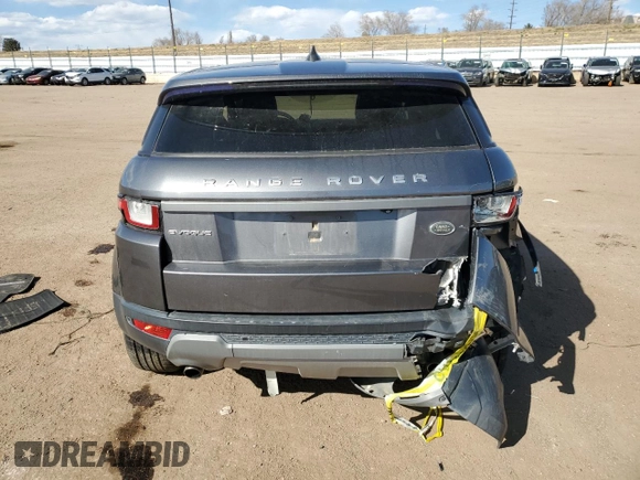 2018 Land Rover Range Rover Evoque SE with VIN SALVP2RX3JH288864, listed as a Copart auction lot 48597215 with 59,546 mi miles and Salvage Title. Bid and sale history available at carsss.com. Image 6.